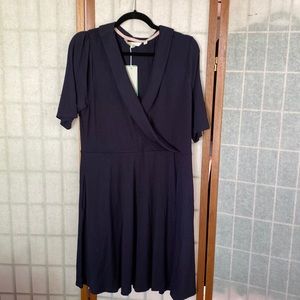 BODEN  Blue Wrap Dress -NEW!